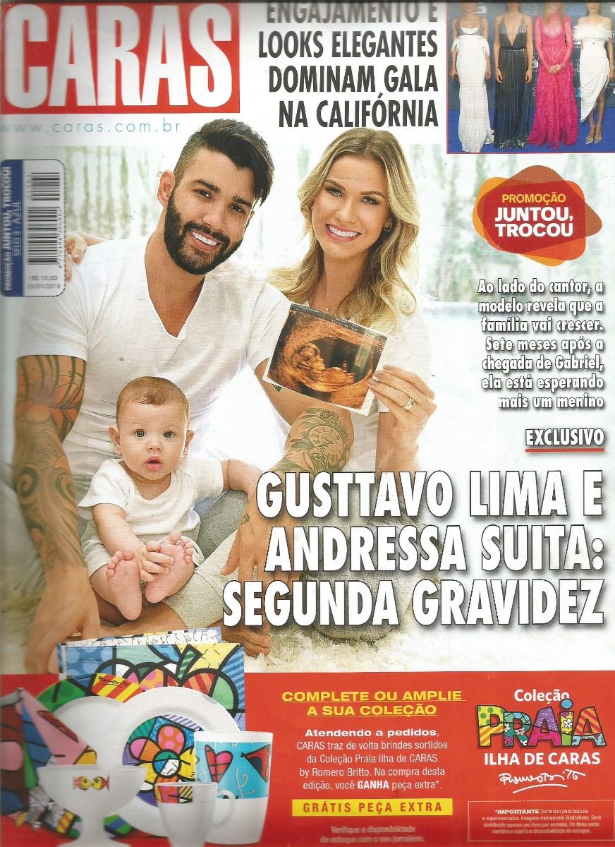 Revista Caras 1264/18 - Gusttavo Lima - Luan Santana - R