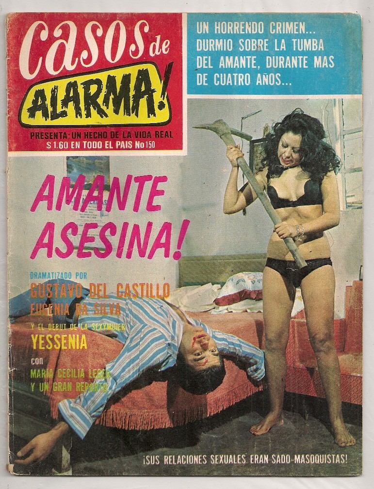 Revista Casos De Alarma 150 Vedettes Actrices México 1974 19900 