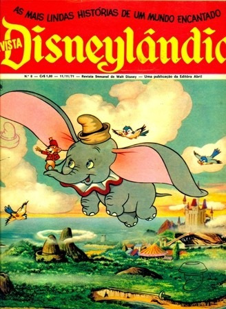 revista disneylândia - vários nºs - edit. abril-1971