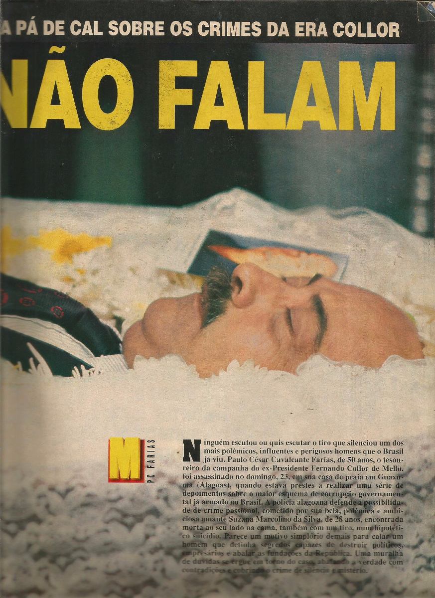 Revista Manchete 2308 De 1996 - Pc Farias - Sua Morte - R 