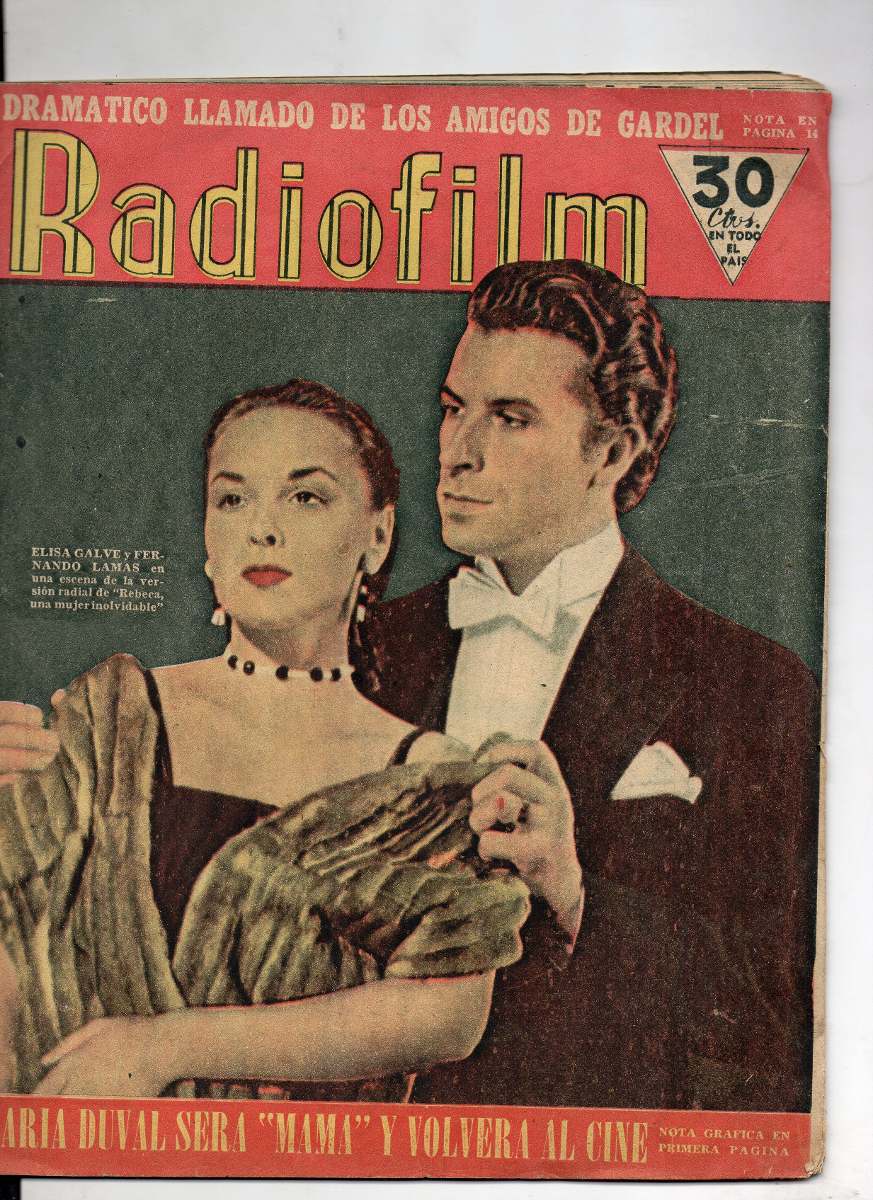 Resultado de imagen de Radiofilm (Revista) 1949