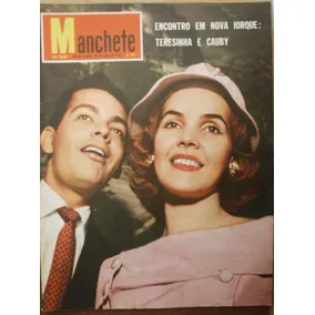 Manchete 1957 - Miss Universo / Teresinha Morango /