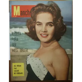 Manchete 1957 - Miss / Teresinha Morango / Chiozzo