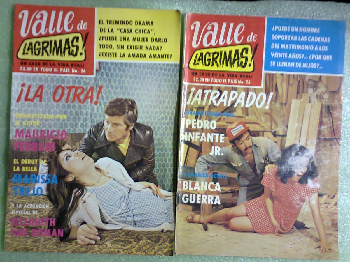 Revistas Valle Lágrimas Vedettes Actrices México 1975 19900 En Mercado Libre 