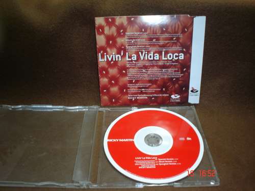 Ricky Martin - Cd Single - Livin´ La Vida Loca * Bfn ...