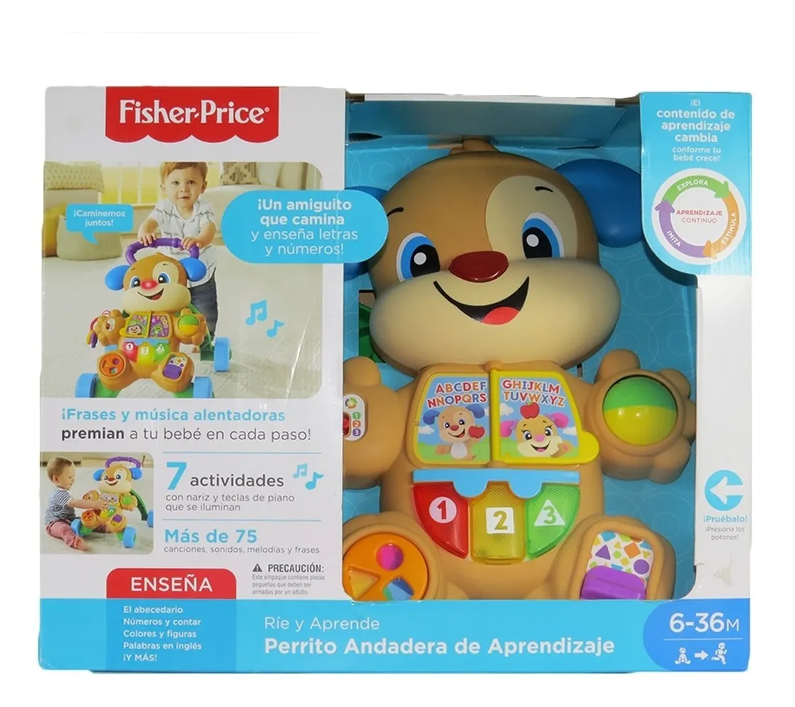 perrito andadera fisher price