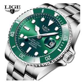 Rieger - Reloj Deportivo Impermeable Para Hombre, Color Verd