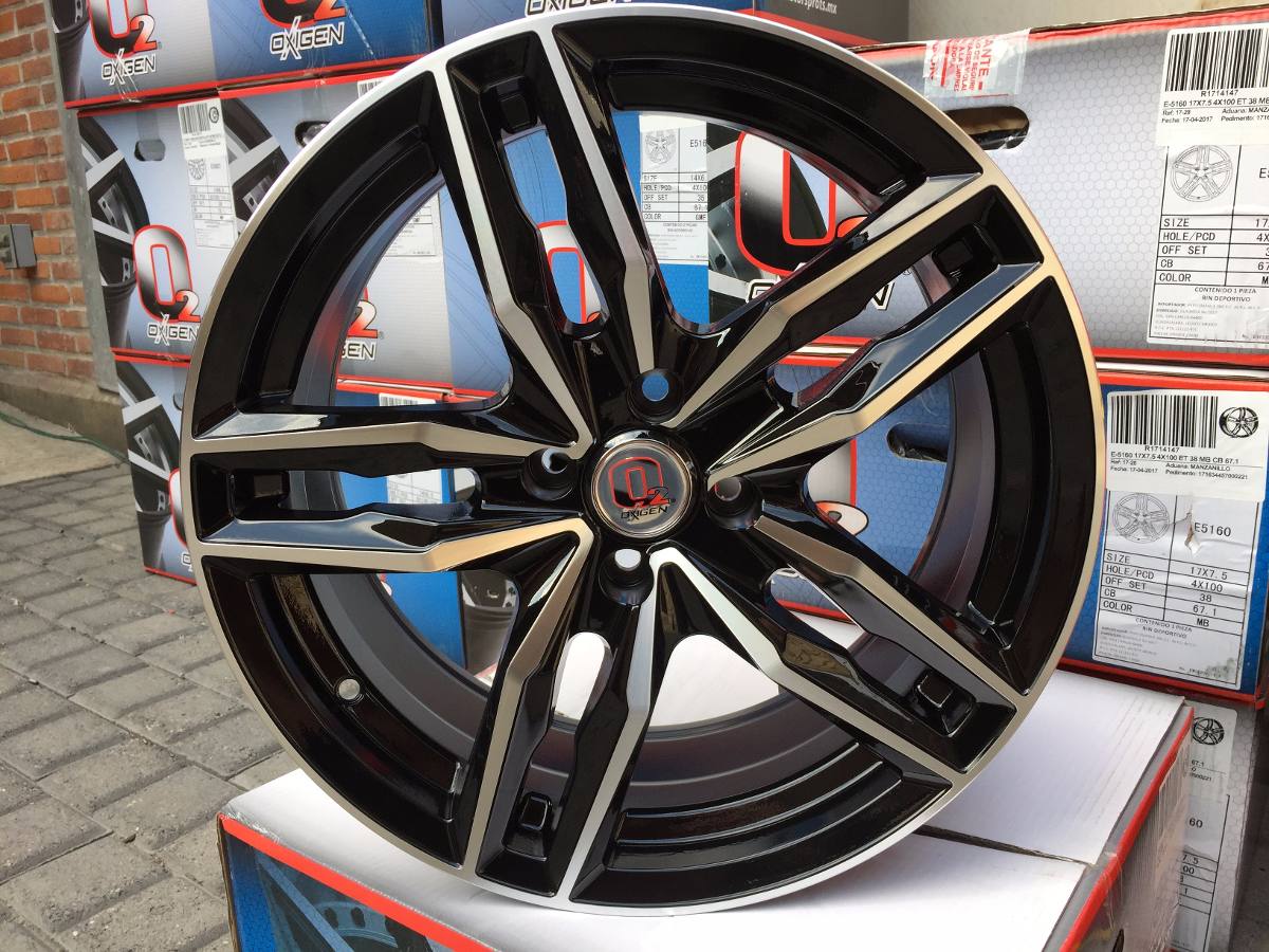 Rines Ms 17 4 100 Rines 17 Ms Deportivo 4/100 4/114 Tiida Sentra Rio Kicks - $ 7,680.00