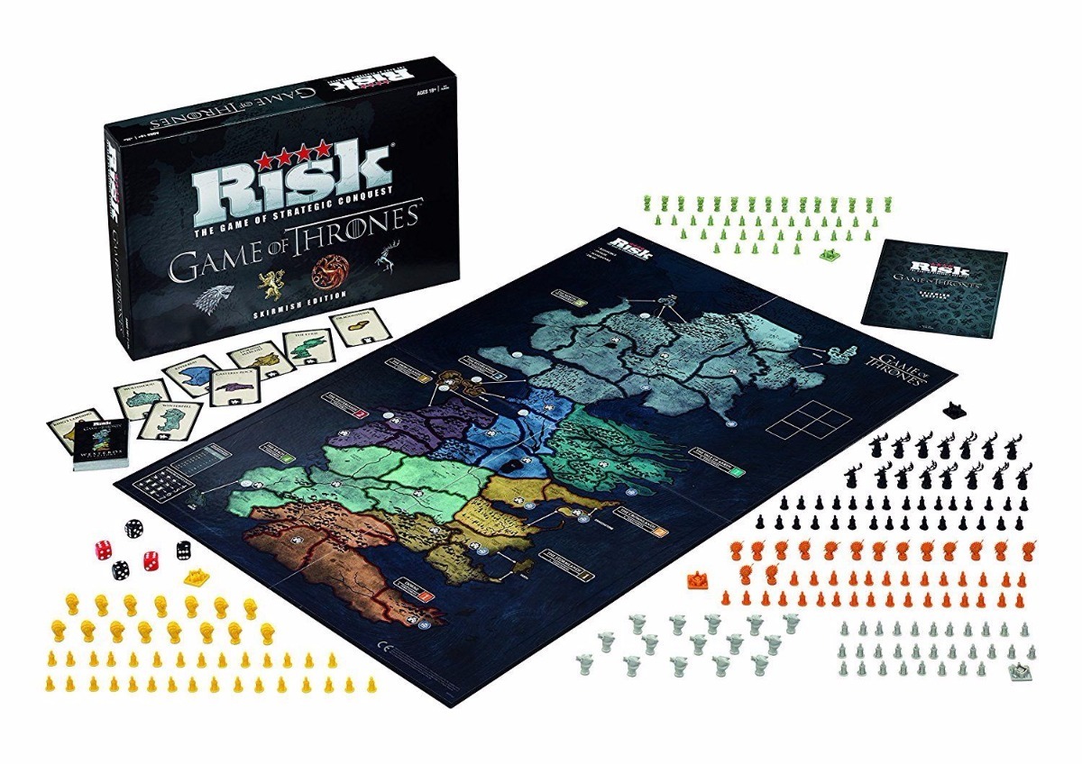 Risk War Game Of Thrones Board Game Jogo De Tabuleiro - R ...