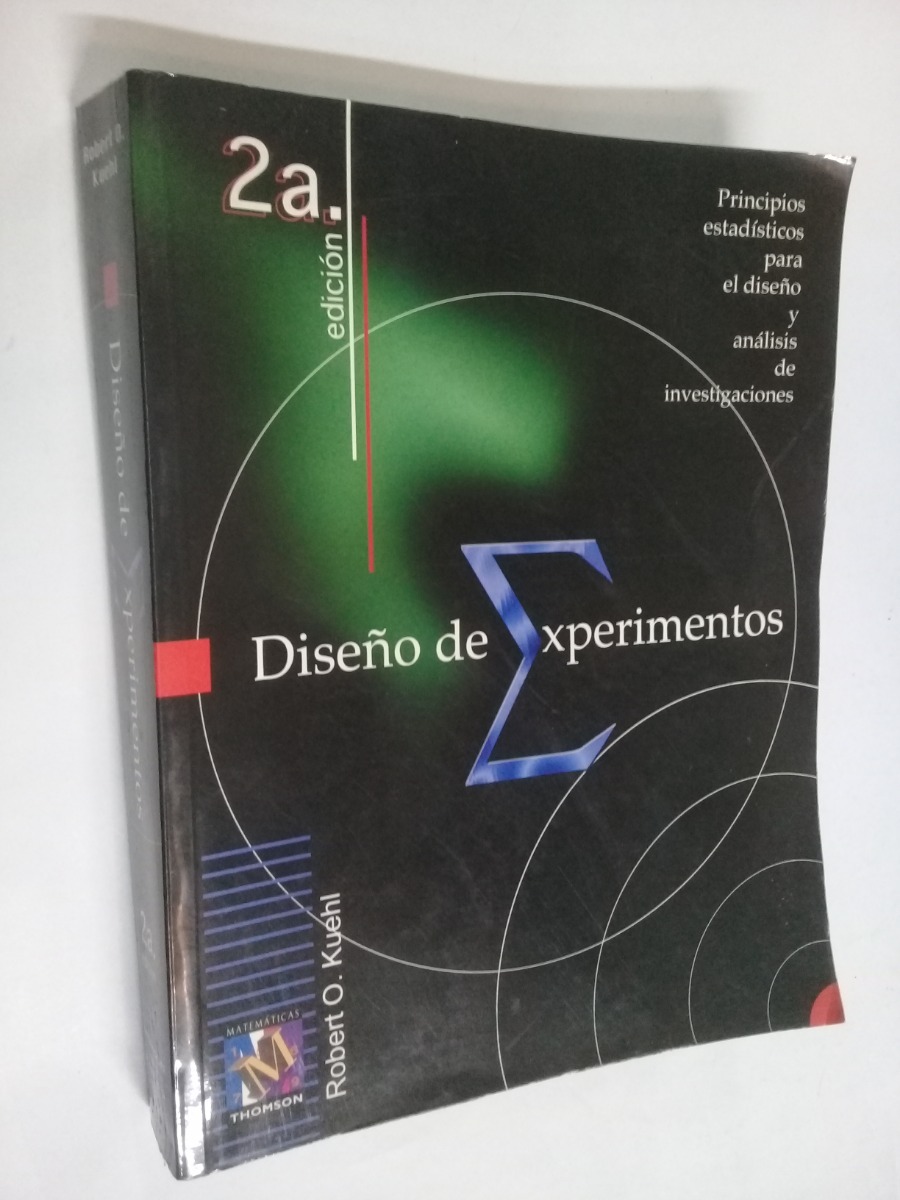 kuehl diseo de experimentos