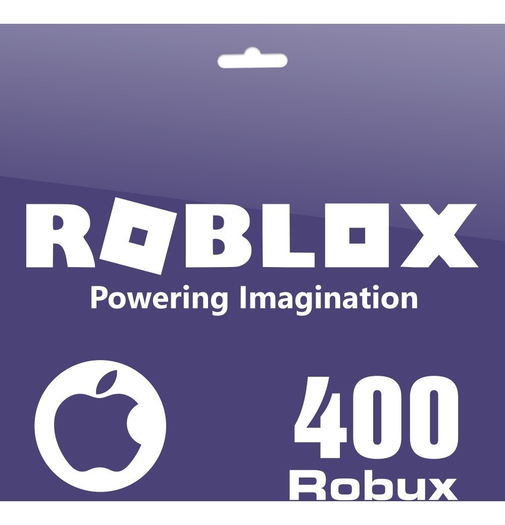 Roblox 400 Robux Ios Appstore Game Card Envio Digital 19 800
