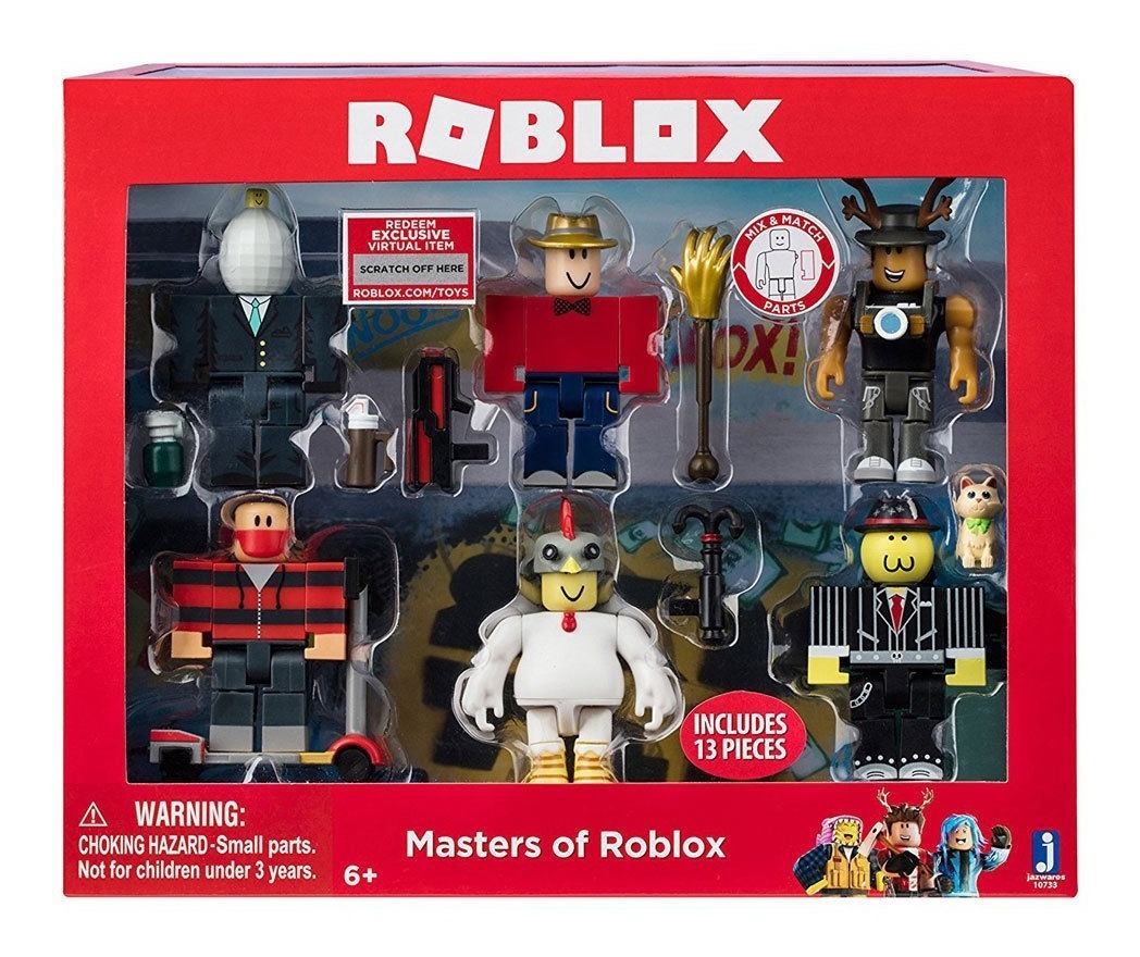 Roblox 6 Personajes De Citizens Of Roblox Set Exclusivo 14p - robux barato en mercado libre peru00fa