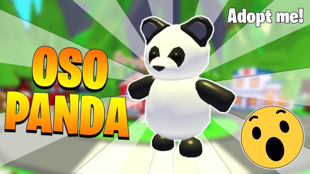 Roblox Adopt Me Mascota Oso Panda Nuevo Pet 50 000 En - mascotas de adoptame roblox