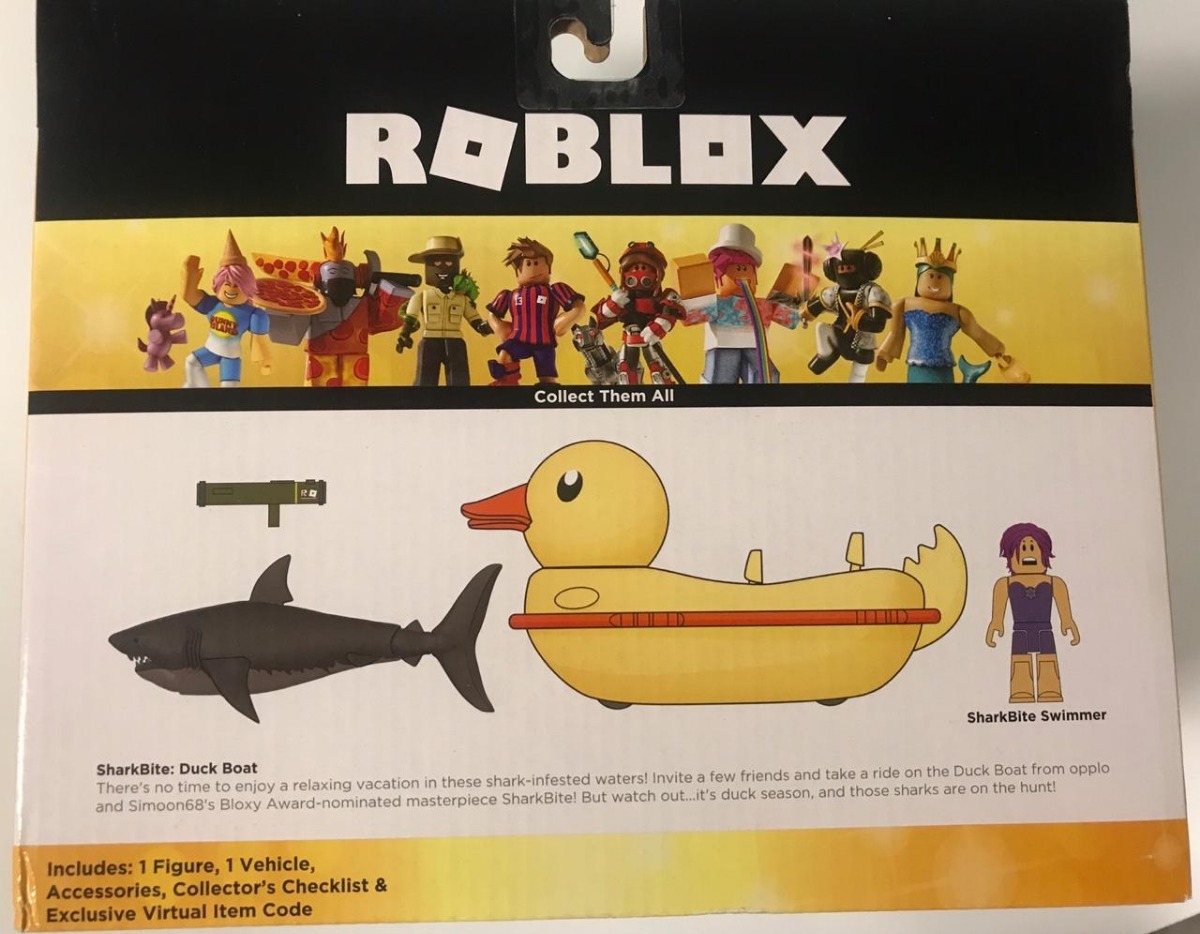 Roblox Duck Boat Tiburon Set 4 Piezas Nuevo Oferta Bote Pato - duck hunt codes roblox