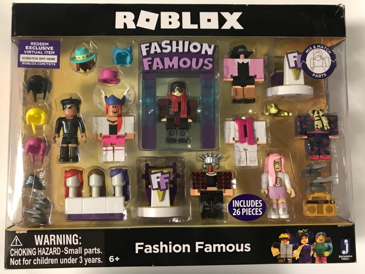 Roblox Fashion Famous Collection Set 26 Piezas Nuevo Oferta