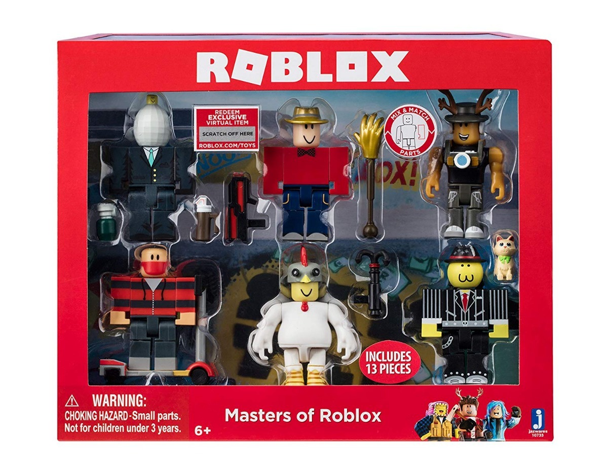 Roblox Masters Of Roblox Six Figure Pack - roblox online scratch