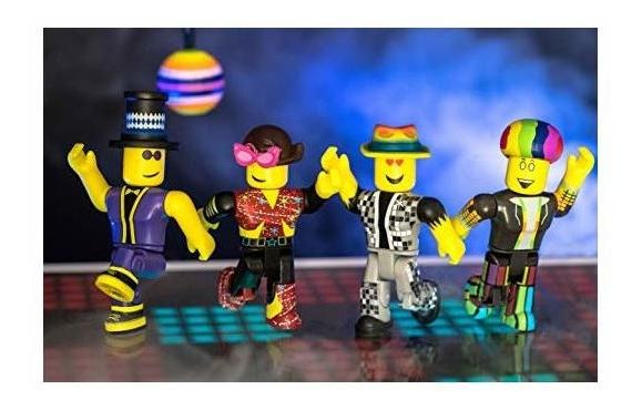 Roblox Mix Match Figure 4 Pack Disco Madness 32 116 En - roblox mix match action figure 4 pack disco madness