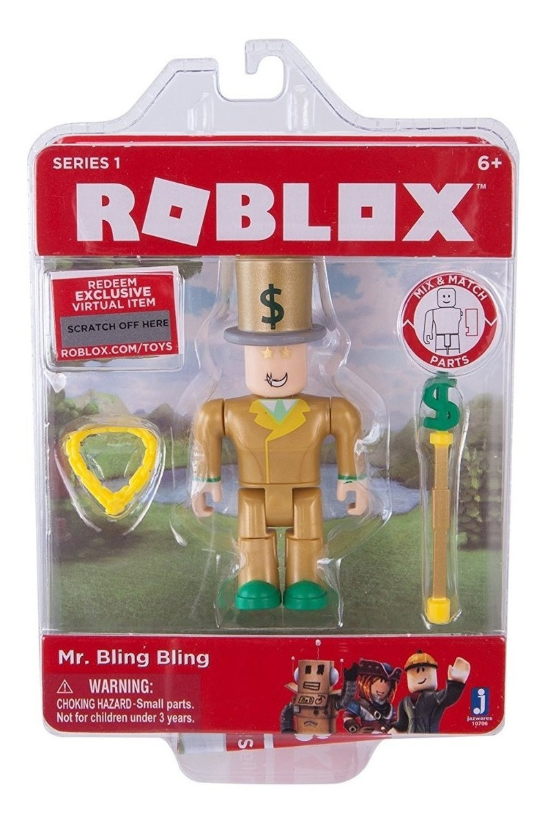 Roblox Mr Bling Bling Muneco Personaje Accesorios 499 00 En - juguetes unboxing roblox munecos y munecas en mercado libre