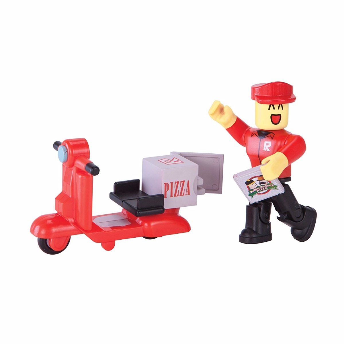 Roblox Pack X2 Figuras Accesorios Delivery Pizza Original - pizza delivery roblox