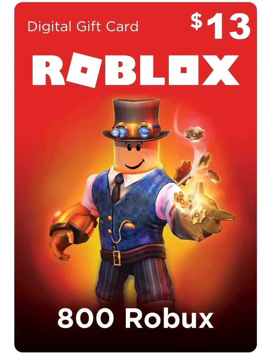 Roblox Recarga 800 Robux U S 13 00 En Mercado Libre - como transferir robux