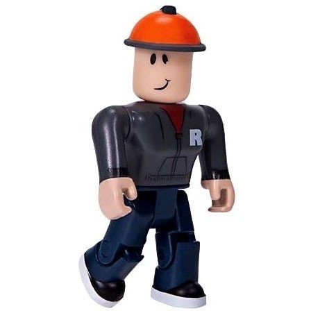 Roblox Serie 1 Builderman Acción Figura Caja Misteriosa Mas - roblox firefighter helmet