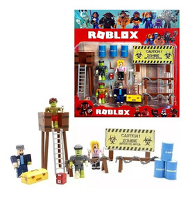 Roblox Set 4 Muñecos Y Escenario Juguetería Medrano Almagro - roblox innovation labs toy pack