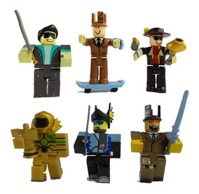 Roblox Set 6 Figuras - action figures roblox bigfoot boarder airtime mini figure