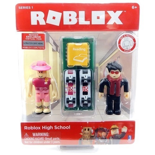 Roblox Set X 2 Muñecos Y Accesorios Escuela Pizzeria - for reading roblox