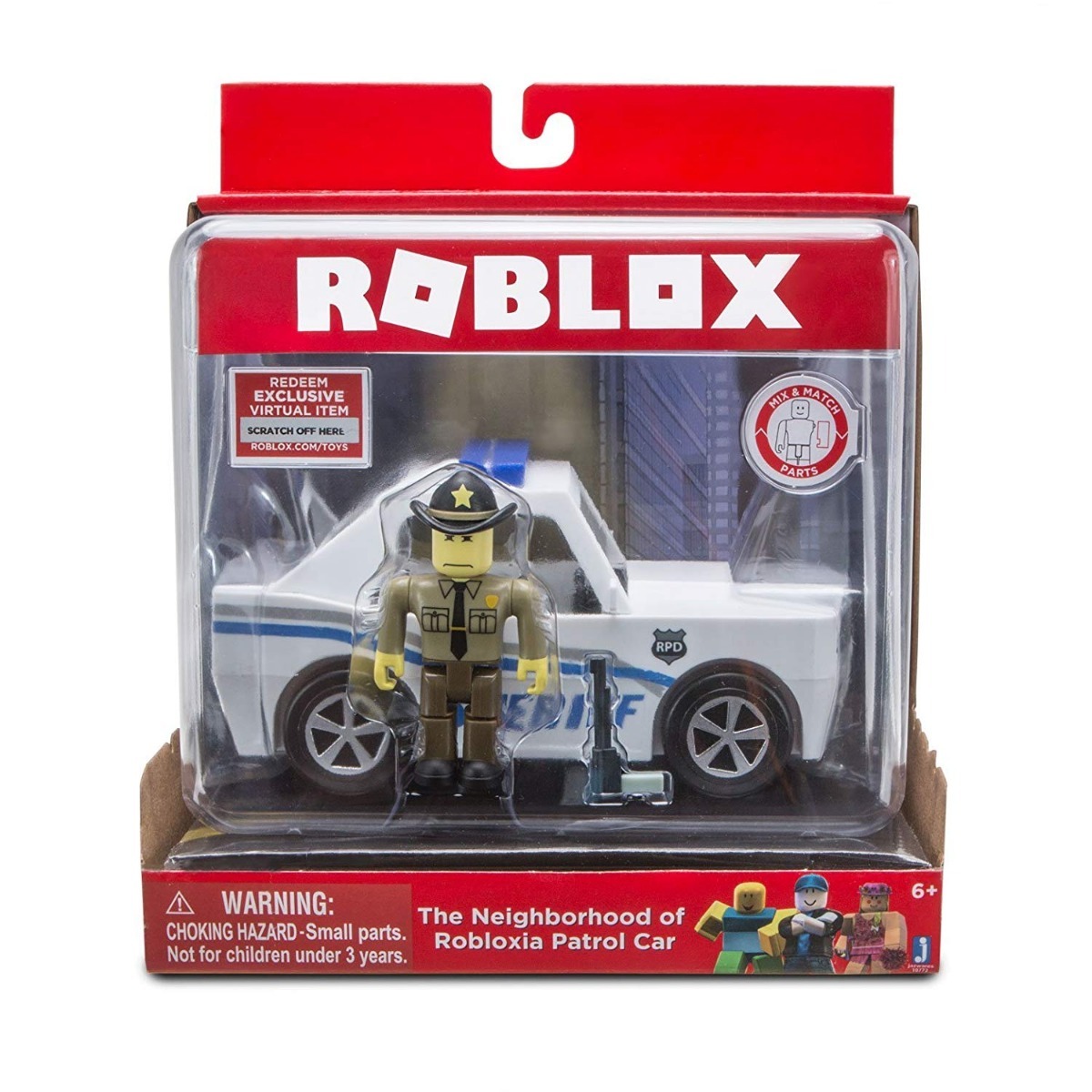 Roblox The Neighborhood Of Robloxia Patrol Car Vehicle - car roblox toys