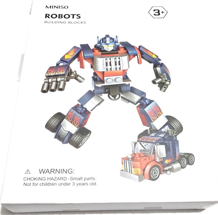 miniso robots building blocks