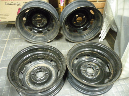 Rodas De Ferro Aro 13 Original Do Celta 2007 Gm - R$ 56,00