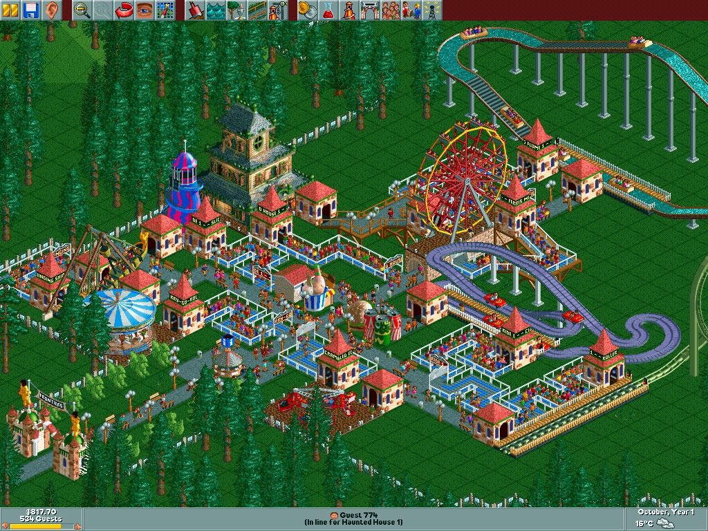 rollercoaster tycoon 1 rollercoaster tycoon 1
