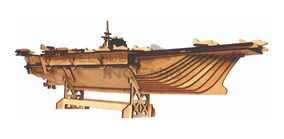 Mdf Madera Rompecabezas Juguete Porta Aviones Regalo 3d TlKJc1F
