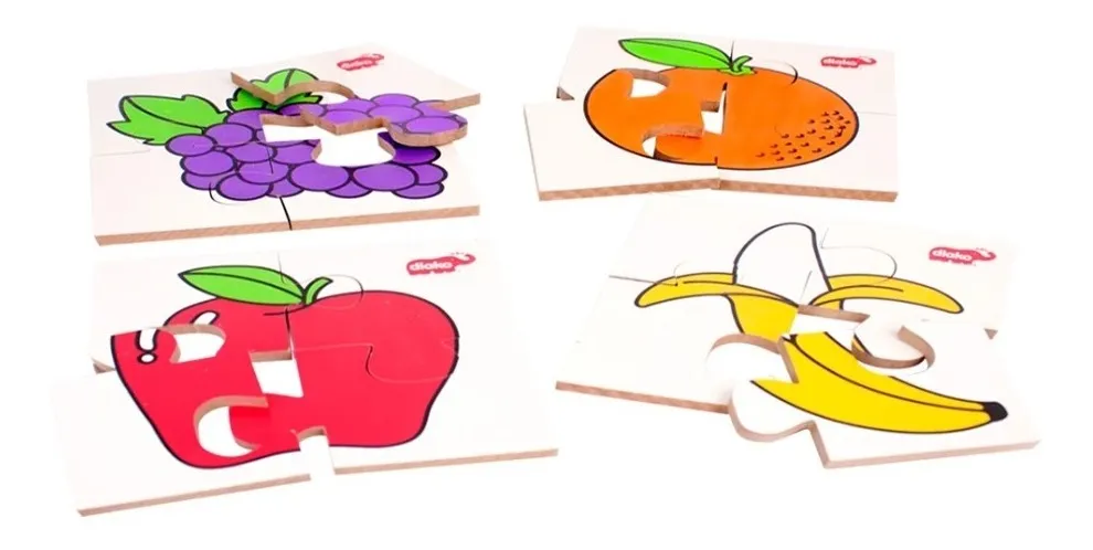 rompecabezas de frutas