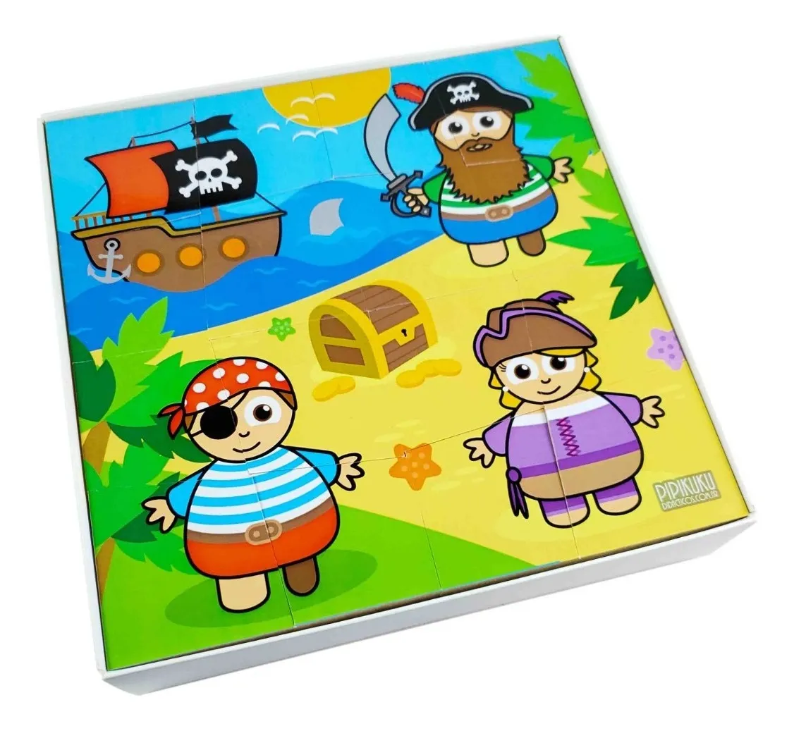 rompecabezas de piratas