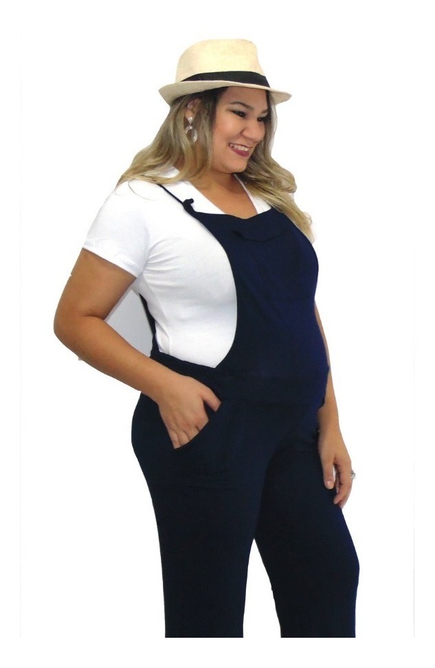 calça jeans para gestante plus size