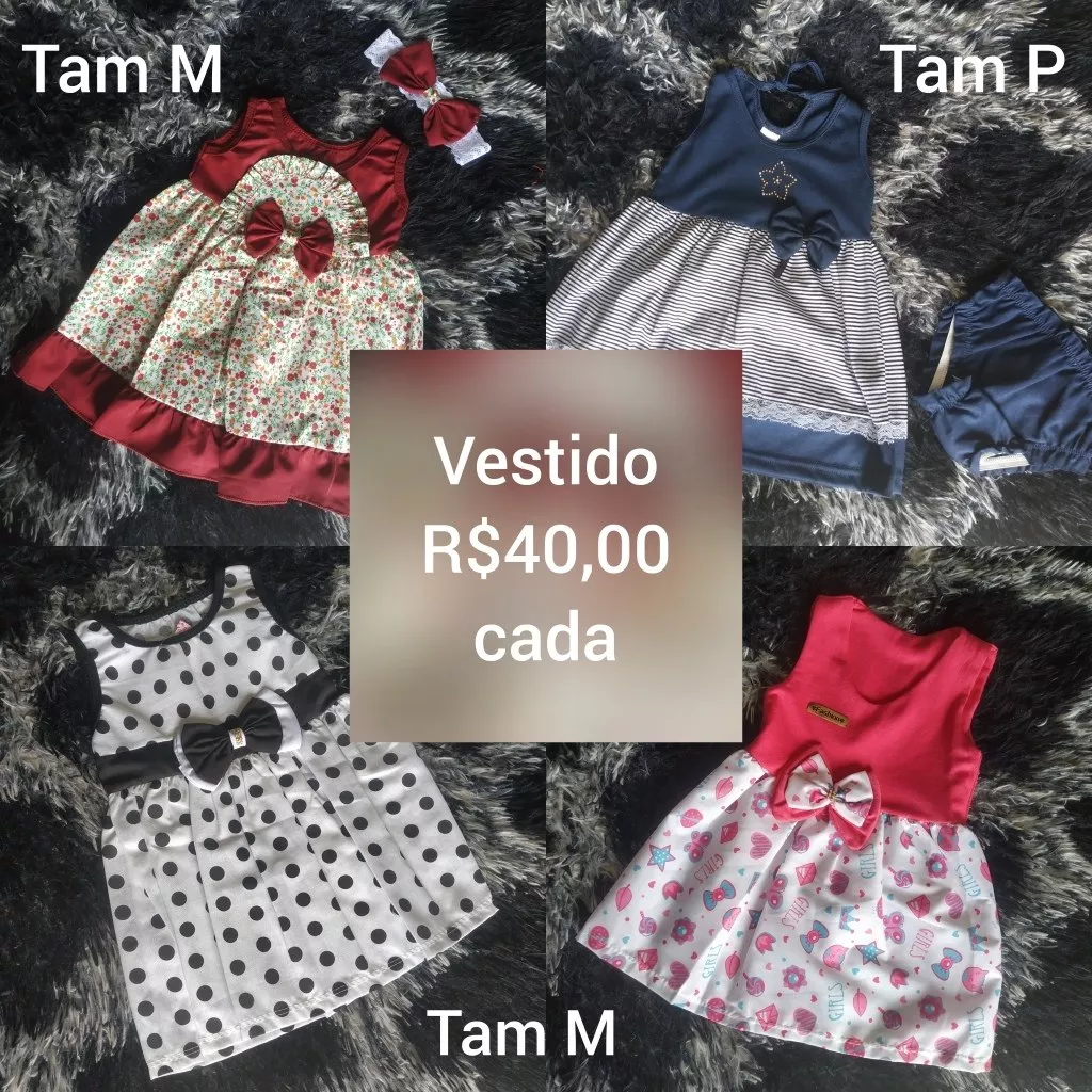 mercado livre roupas infantil feminina