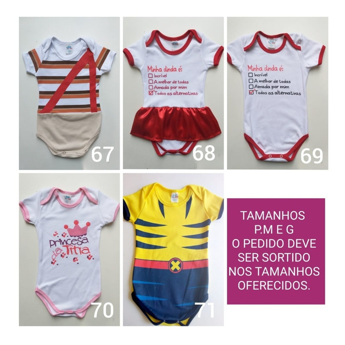 roupas alternativas para bebe