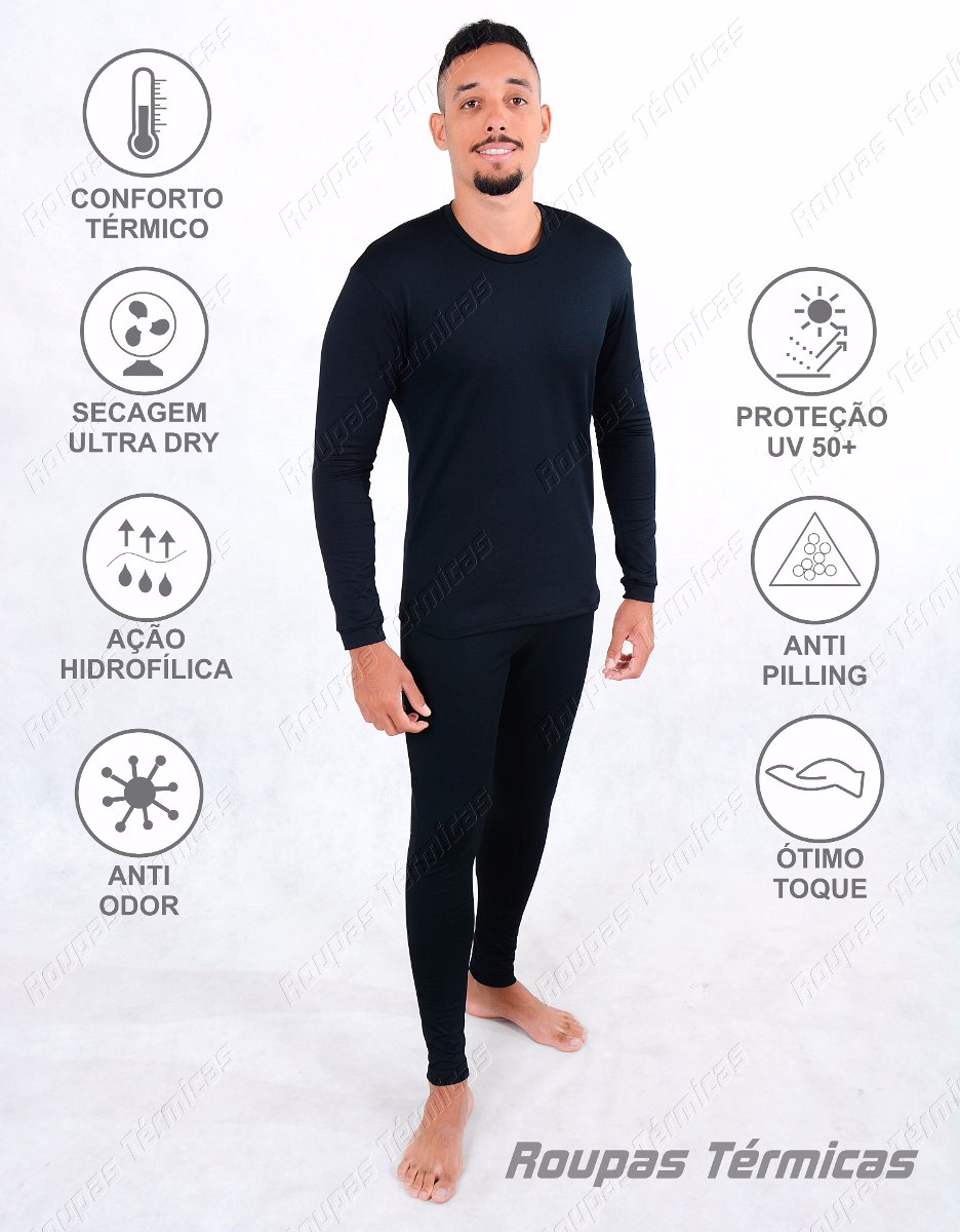 roupa de frio segunda pele