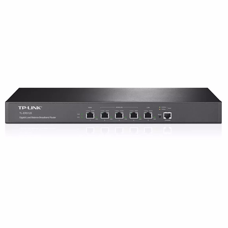 TP-Link SafeStream Gigabit Dual VPN Router 2 WAN 2 LAN 1 DMZ TL-ER6120 V2