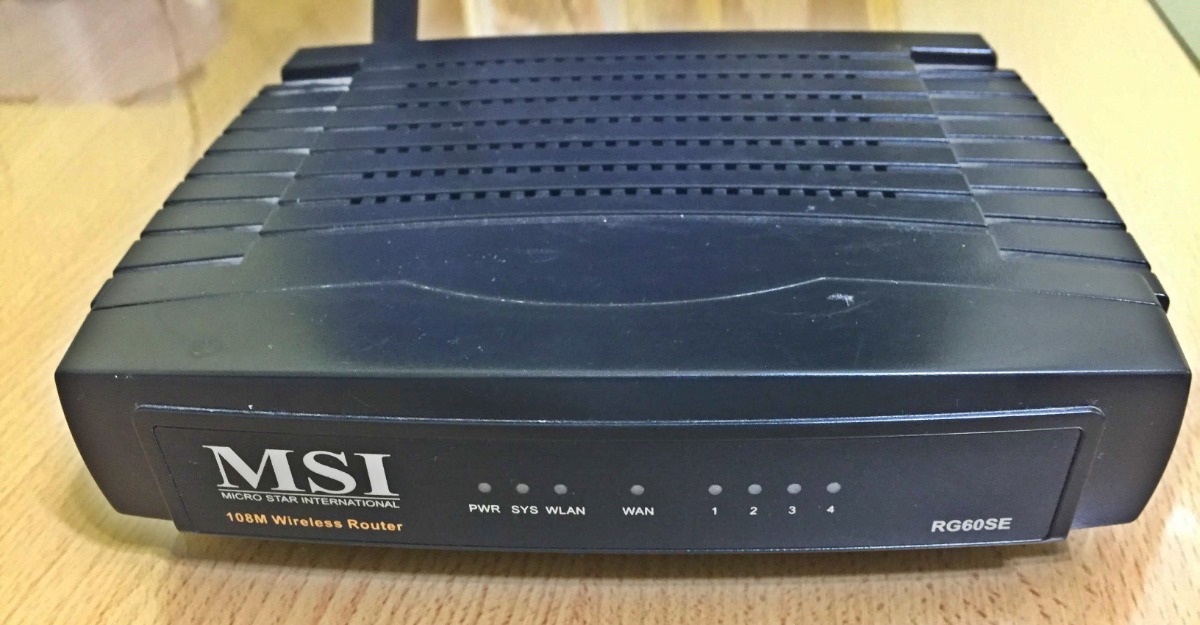 MSI RG60SE ROUTER WINDOWS 7 DRIVER DOWNLOAD MSI RG60SE ROUTER DRIVER DOWNLOAD (2019)