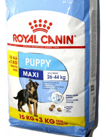 royal canin maxi puppy 18kg