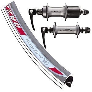 Hb-2400 Silver 32 Stainless The Wheel Shop Front 700C Wheel Alex Da-22 Silver