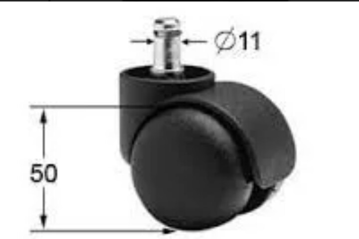 Ruedas Usadas Para Silla Oficina Con Perno De 11 Mm - $ 25,00 en ... Ruedas Usadas Para Silla Oficina Con Perno De 11 Mm - $ 25,00 en ...