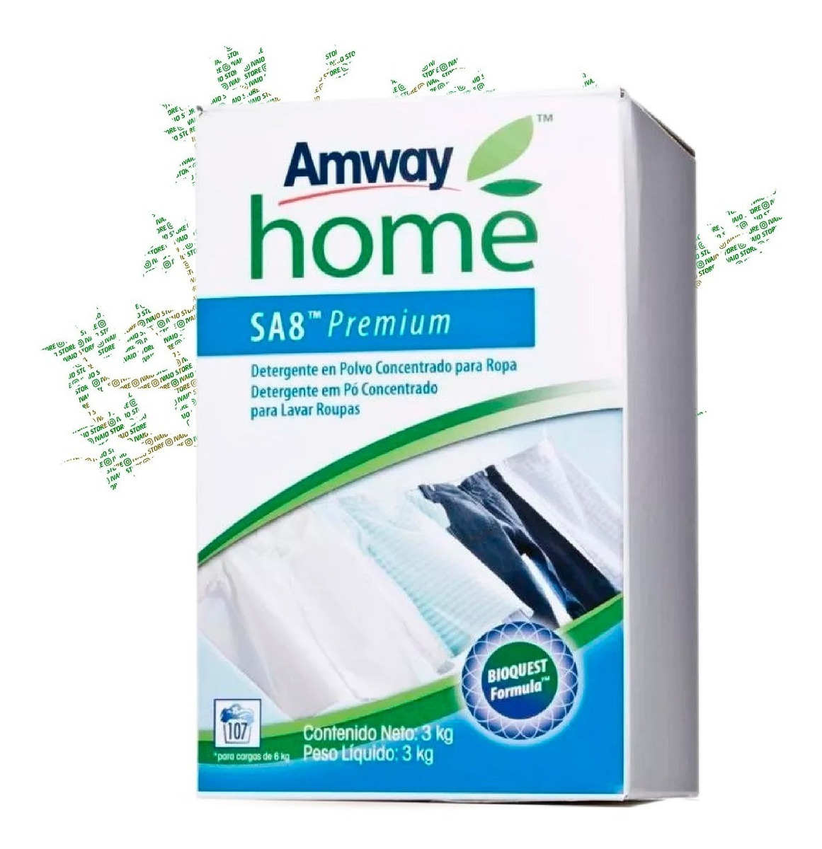 Sa8 Premium Detergente En Polvo 3 Kg Ecologico - Amway - $ 118.000 en