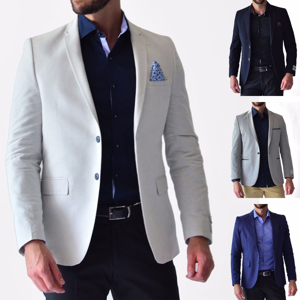 Saco Casual Hombre Slim Fit  Blazer  Rack Pack 699 00 