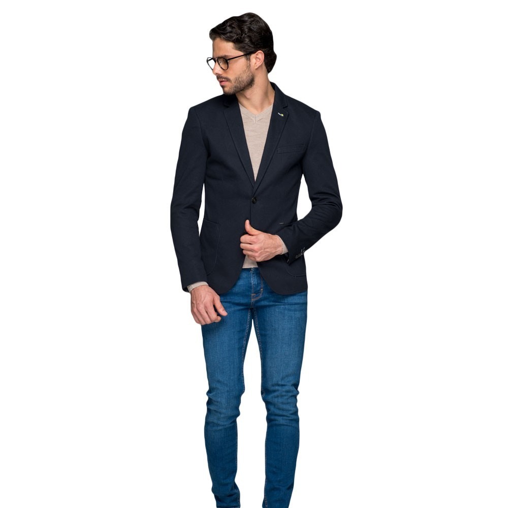 saco slim casual para caballero