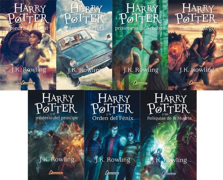 Saga Harry Potter 7 Libros Originales Nuevos Envío Gratis 