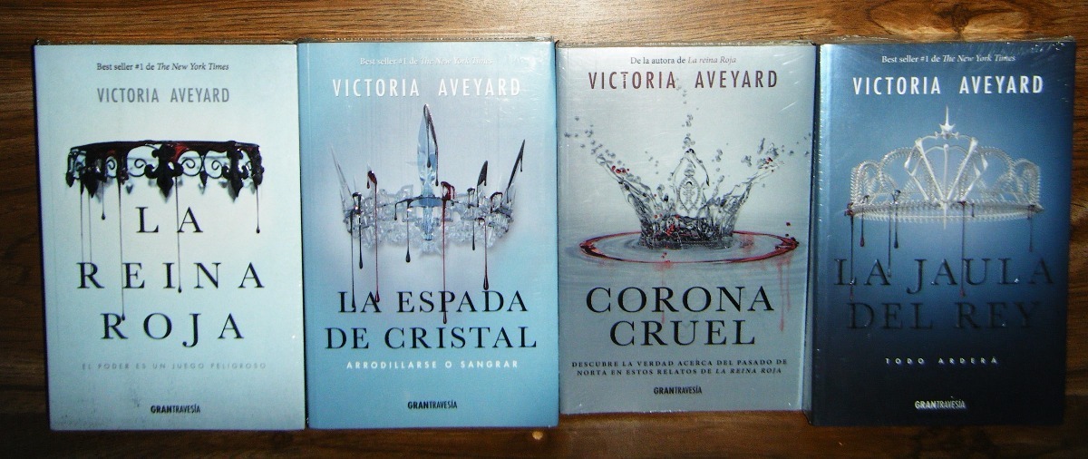 Saga La Reina Roja - Victoria Aveyard La Espada De Cristal - U$S 50,00