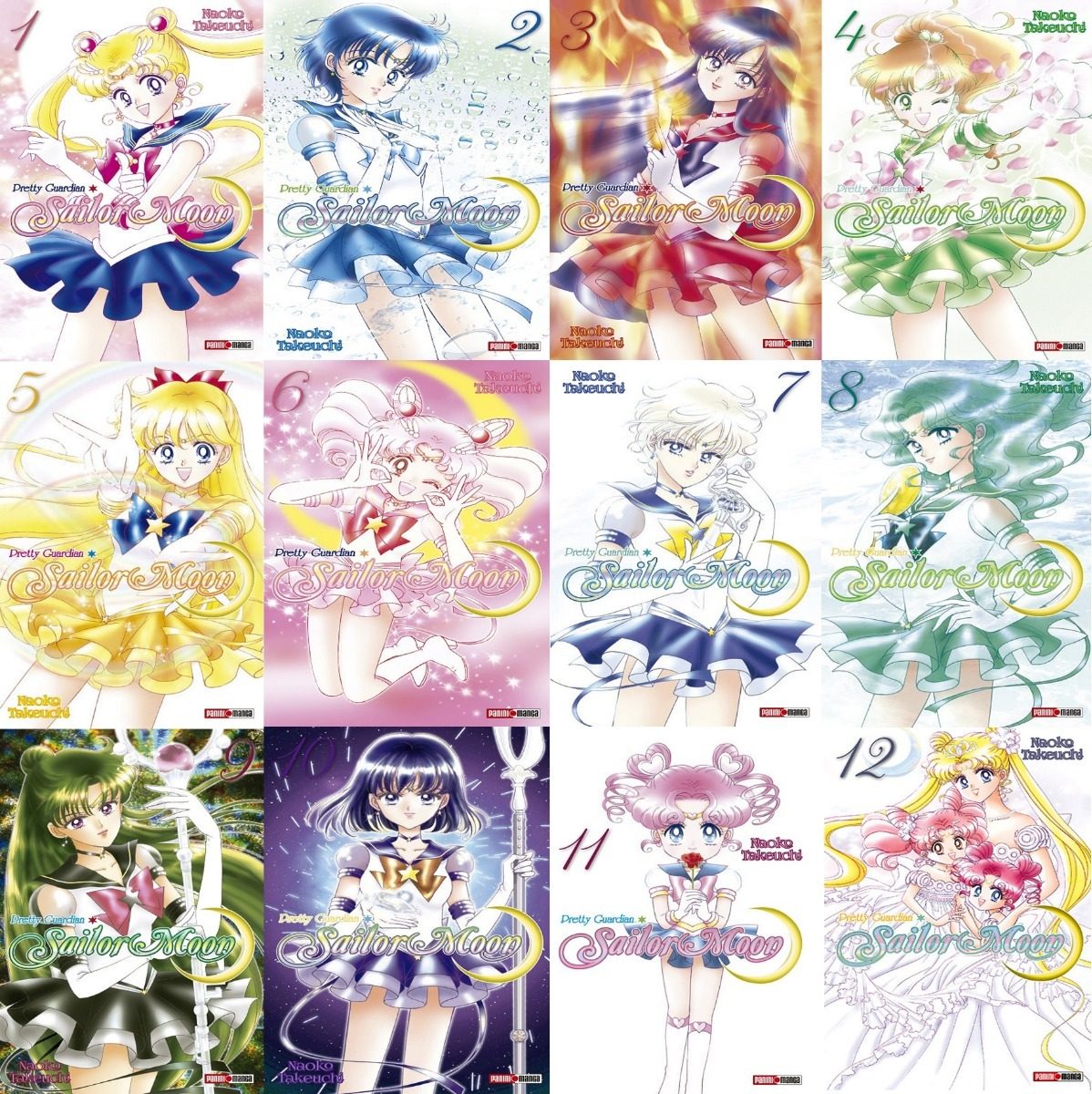 Sailor Moon Manga Panini Español Completo 12 Tomos - $ 1,145.00 en ...